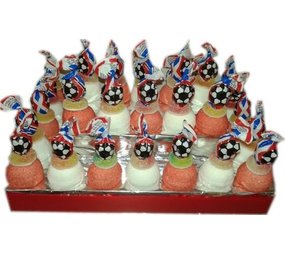 Sugro imports Uitdeeltaart Voetbal | 30 stuks Sugro imports Uitdeeltaart Voetbal | 30 stuks