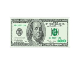 Muurposter dollar Muurposter dollar