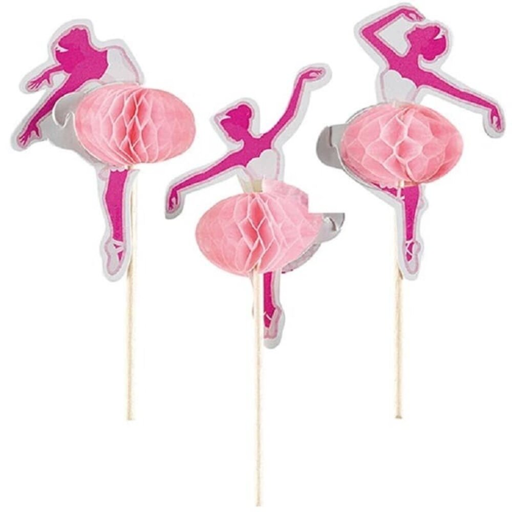 Ballerina Honeycomb Pikers 10 pieces Ballerina Honeycomb Pikers 10 pieces