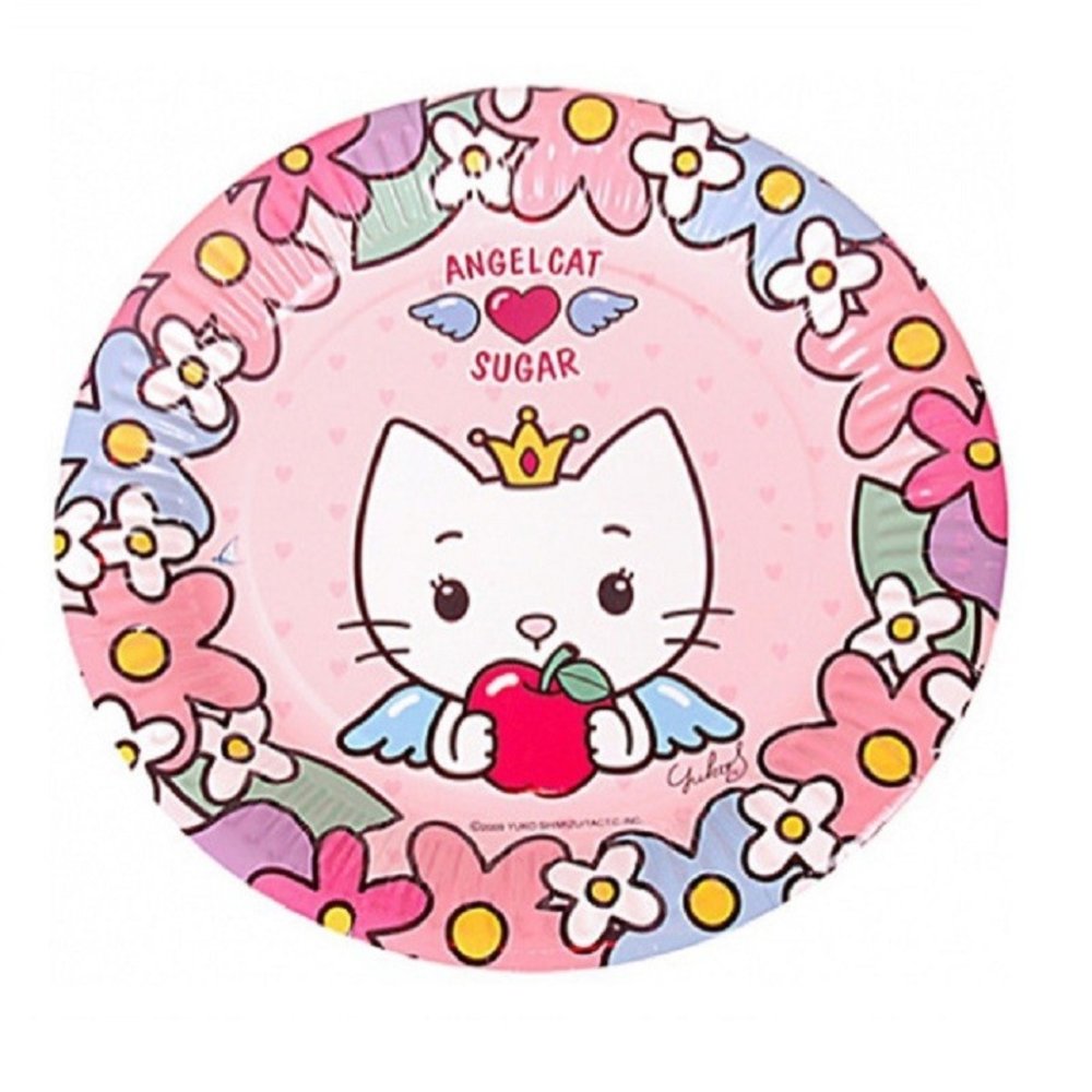 Bord Angel Cat 23cm | 8 stuks Bord Angel Cat 23cm | 8 stuks