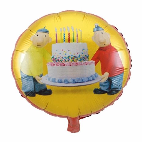 Foil Ballon Buurman et Buurman | 45 cm Foil Ballon Buurman et Buurman | 45 cm