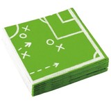 Amscan Football Napkins Kicker Party 33x33cm | 20 pieces