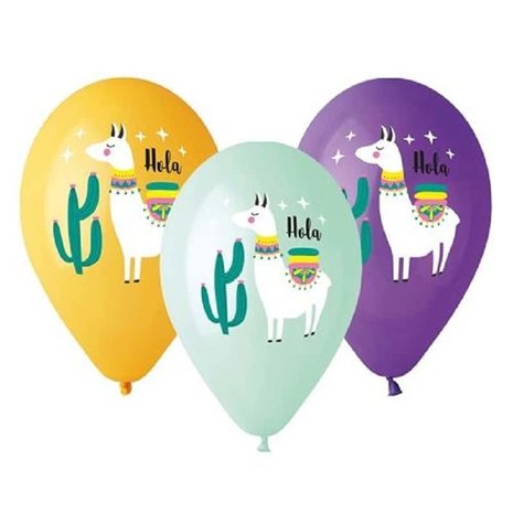 Ballon Lama 5 Stück