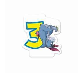 Kerze Winnie de Pooh -iejoor 3 Jahre alt