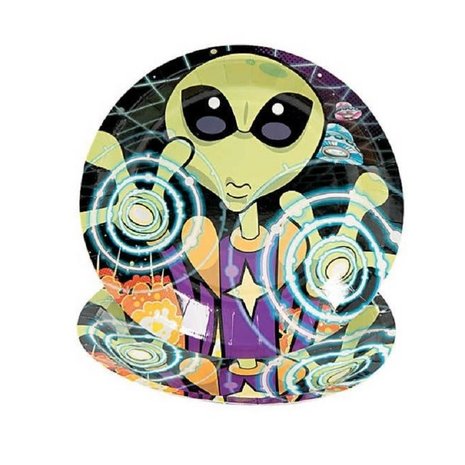 Assiette Alien 18cm | 8 pièces Assiette Alien 18cm | 8 pièces