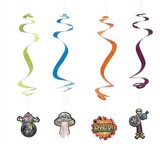 Hang decoration swirl alien 12 pieces Hang decoration swirl alien 12 pieces