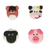 Fun Cakes Funcakes sugar decoration farm animals | 12 pieces Fun Cakes Funcakes sugar decoration farm animals | 12 pieces