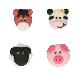Fun Cakes Funcakes sugar decoration farm animals | 12 pieces Fun Cakes Funcakes sugar decoration farm animals | 12 pieces