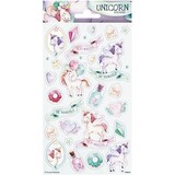 Globos Nordic Eenhoorn Glitter Stickers | per vel