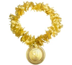 Hawaii Krans 50 years Gold Hawaii Krans 50 years Gold