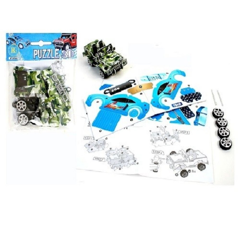 Build your own 3D car Build your own 3D car