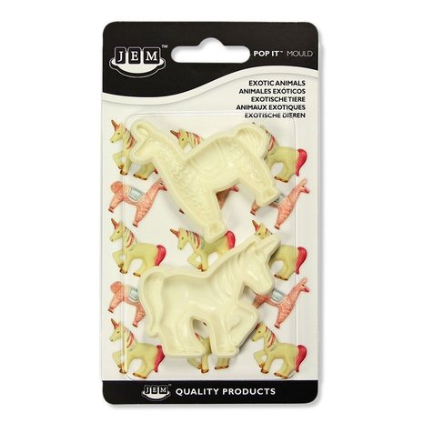 Unicorn & Llama Cutters | 2 pieces Unicorn & Llama Cutters | 2 pieces