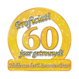 Paper Dreams Huldeschild 60 jaar getrouwd