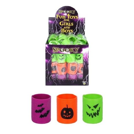 Mini loopspiraal Halloween per stuk Mini loopspiraal Halloween per stuk