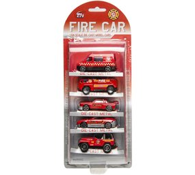 Fire brigade vehicles 5 pieces