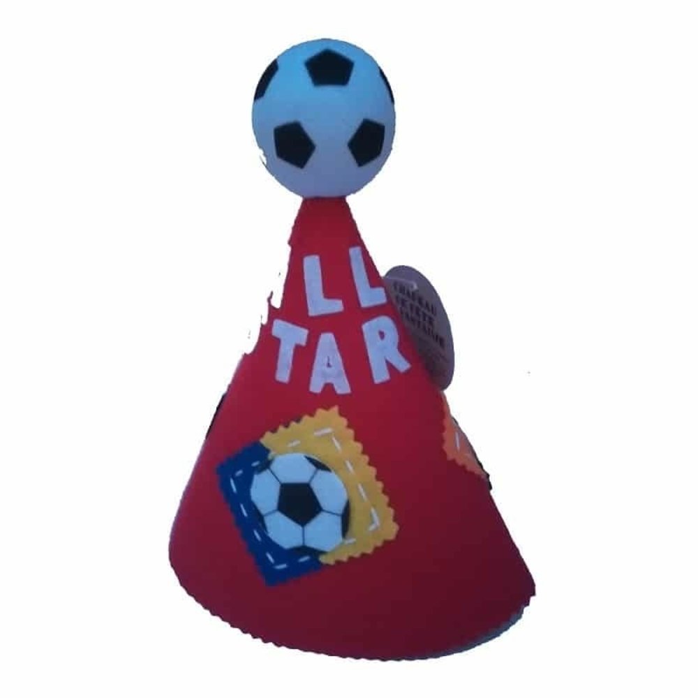 Soccer de chapeau ponctuel par pièce