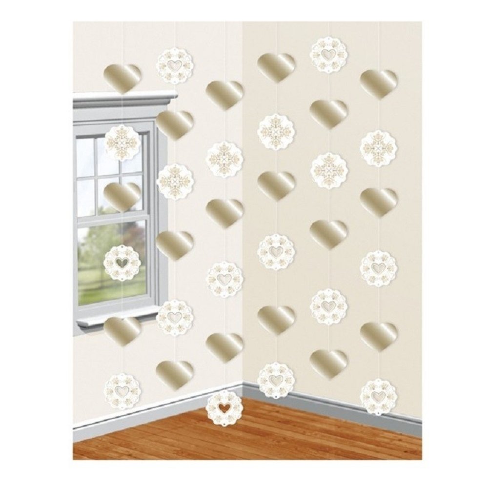 Hang Dekoration Hochzeit 6x2mtr. Hang Dekoration Hochzeit 6x2mtr.