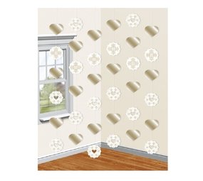 Hang decoration wedding 6x2mtr. Hang decoration wedding 6x2mtr.