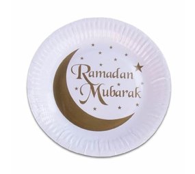 Ramadan Mubarak 18cm sign 8 pieces Ramadan Mubarak 18cm sign 8 pieces