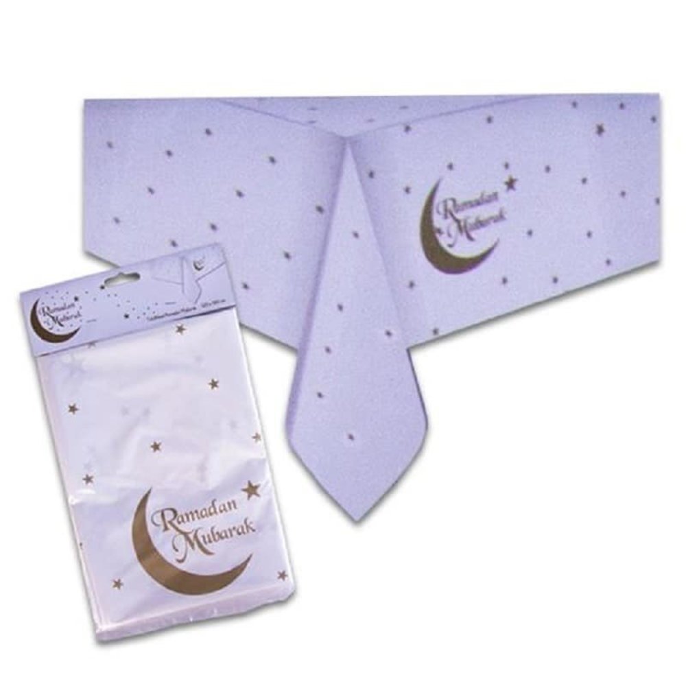 Tafelkleed Ramadan Mubarak 120 x 180cm Tafelkleed Ramadan Mubarak 120 x 180cm