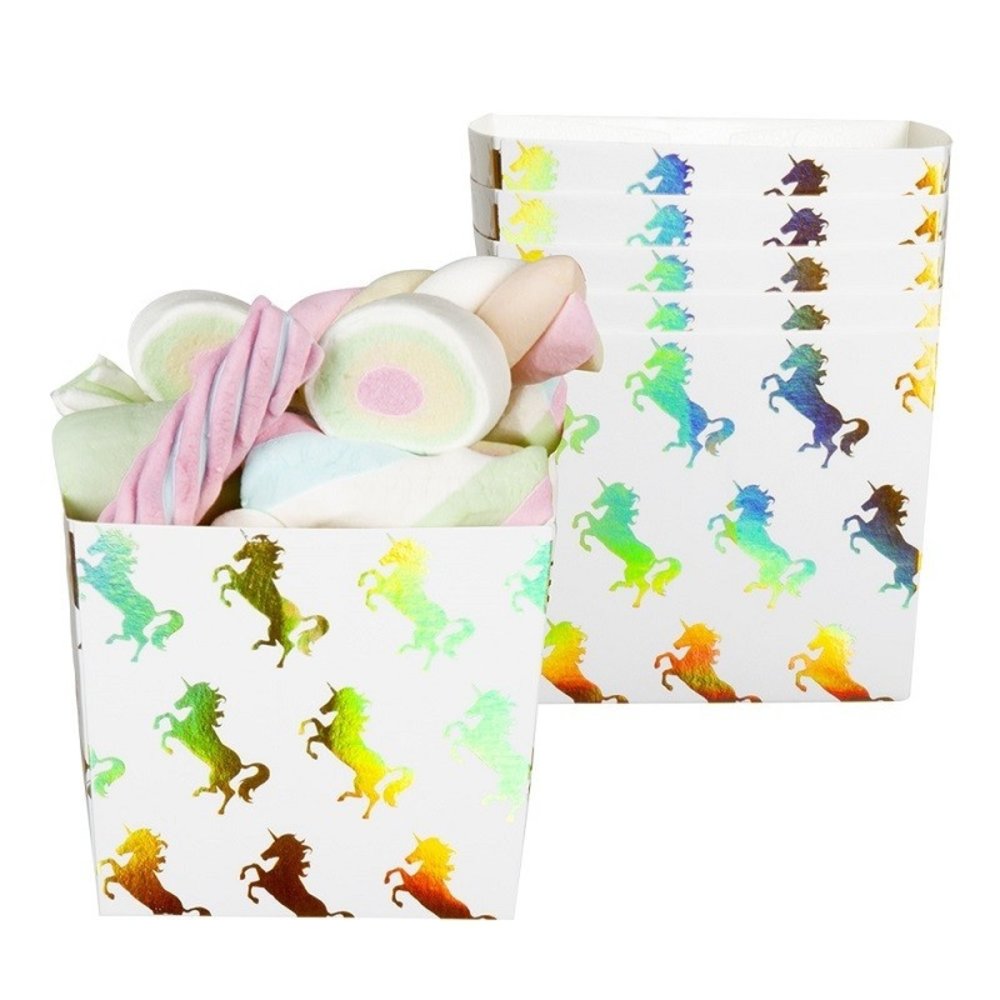 Snack - candy tray unicorn gold | 6 pieces Snack - candy tray unicorn gold | 6 pieces