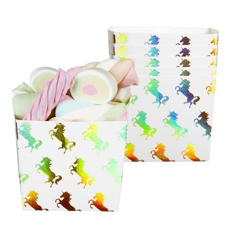 Snack - candy tray unicorn gold | 6 pieces Snack - candy tray unicorn gold | 6 pieces