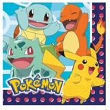 Amscan Pokemon Serviettes 33x33cm | 16 pièces Amscan Pokemon Serviettes 33x33cm | 16 pièces