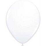 Witte ballonnen metallic 30cm | 50 stuks Witte ballonnen metallic 30cm | 50 stuks