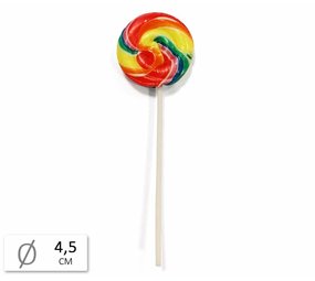 Felko Lolly Regenboog Fruit Mini 12 gram | per stuk Felko Lolly Regenboog Fruit Mini 12 gram | per stuk