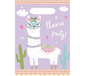 Party bag Llama Party Time 8 pieces Party bag Llama Party Time 8 pieces