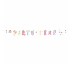 Letter garland Lama Party Time Letter garland Lama Party Time
