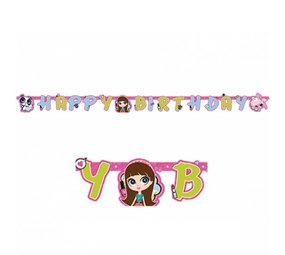 Letterslinger Littlest Pet Shop girls 180cm Letterslinger Littlest Pet Shop girls 180cm