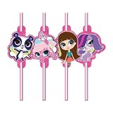 Strohhalme Littlest Pet Shop Girls 8 Stück Strohhalme Littlest Pet Shop Girls 8 Stück
