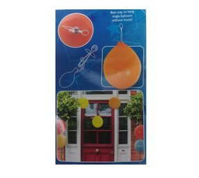 Balloon closer transparent | 10 pieces Balloon closer transparent | 10 pieces