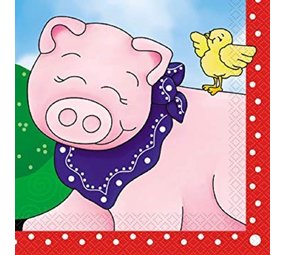 Napkin farm Friends 16 pieces Napkin farm Friends 16 pieces