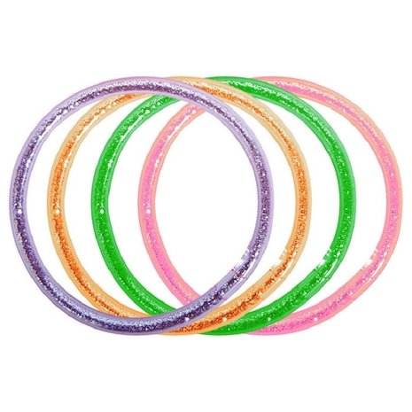 Bracelet paillettes 4 pièces