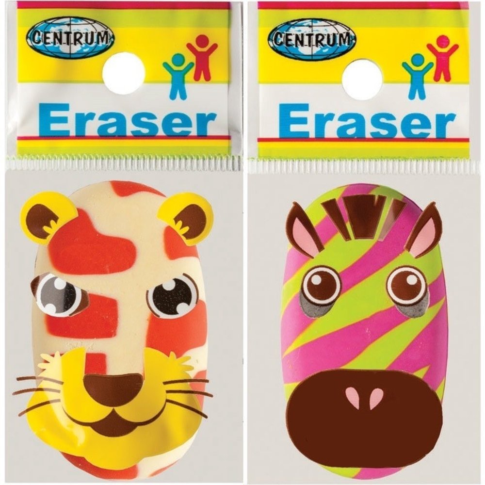 Effacer avec impression d'animaux par pièce