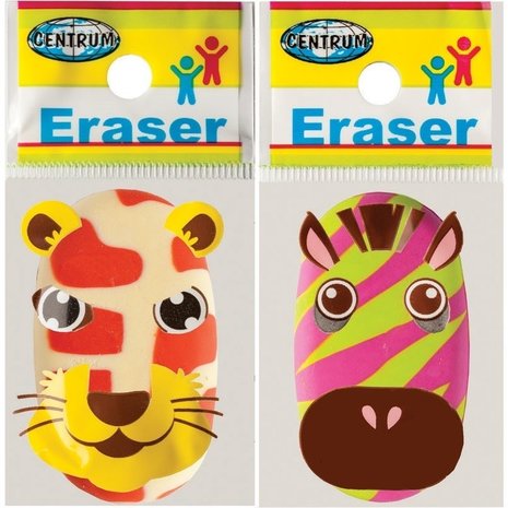 Gum with animal print per piece