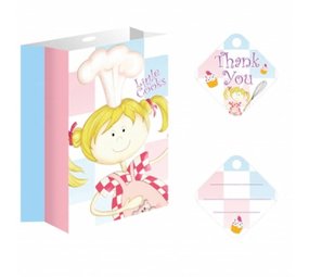 Handing out bag Little Cooks 8 pieces Handing out bag Little Cooks 8 pieces