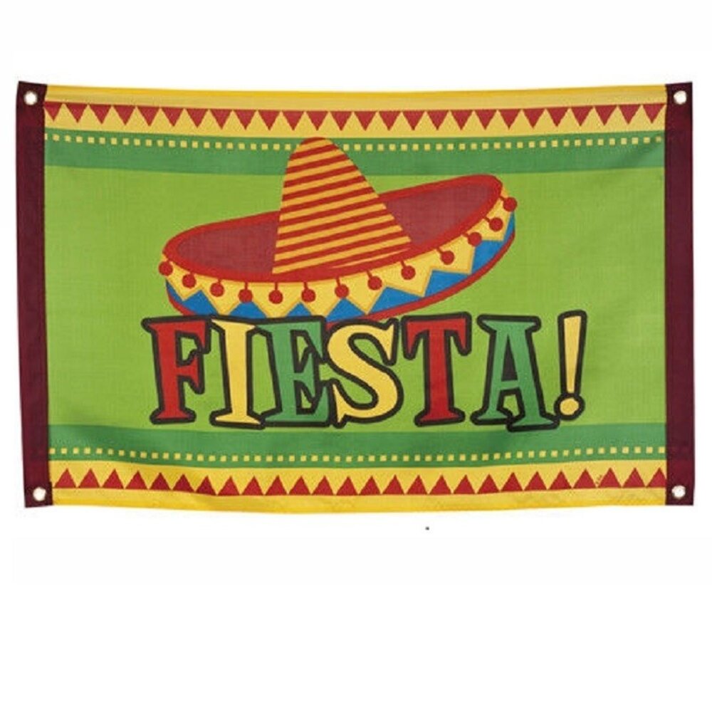 Vlag Fiësta 90x60cm Vlag Fiësta 90x60cm
