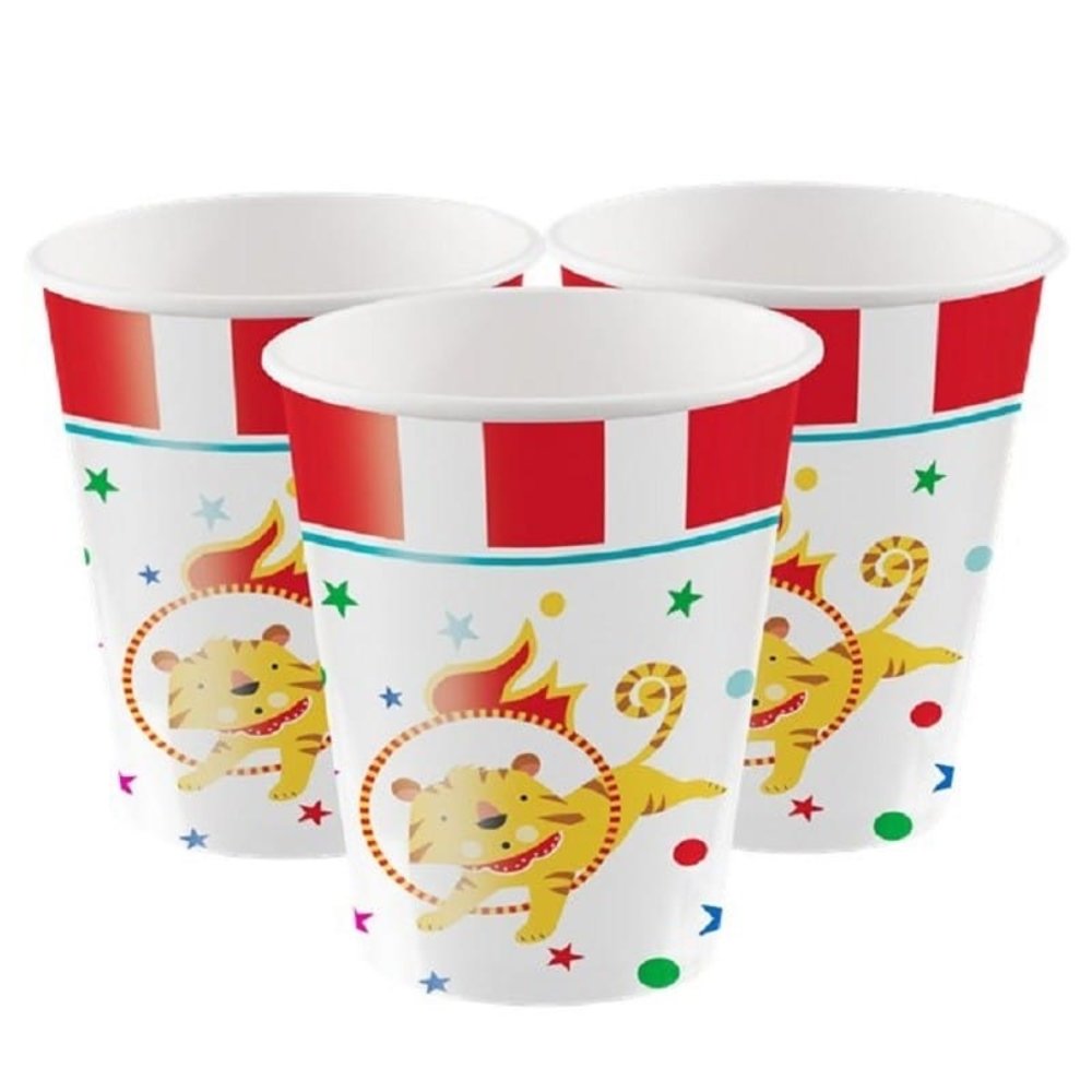 Cup Circus Carnival 266ml | 8 Stücke Cup Circus Carnival 266ml | 8 Stücke