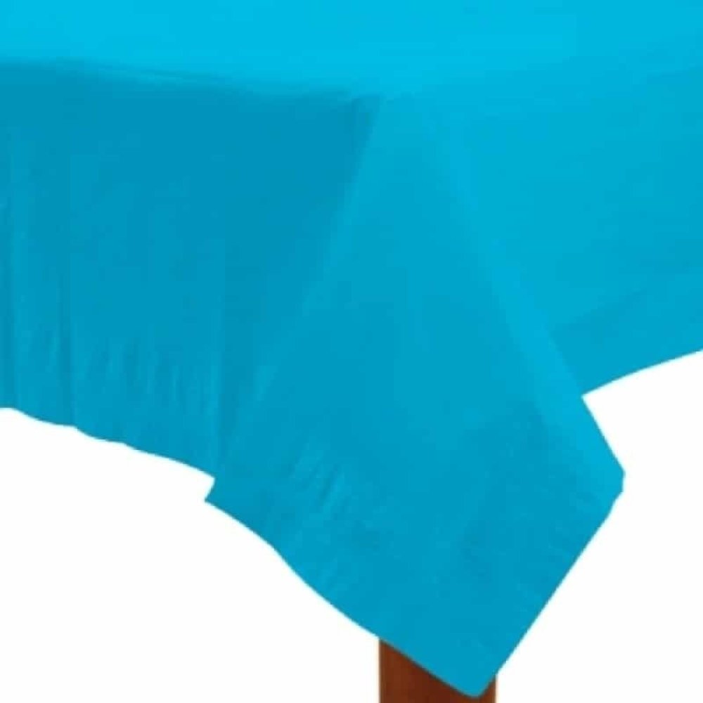 Tablecloth Caribbean blue paper | 137x274cm Tablecloth Caribbean blue paper | 137x274cm