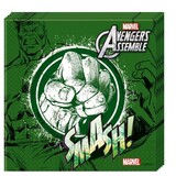 Serviettenrächer Hulk 33x33cm 20 Teile Serviettenrächer Hulk 33x33cm 20 Teile