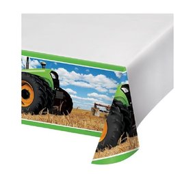Creative Converting Tractor Time Tablecloth 137x259cm | per Unit Creative Converting Tractor Time Tablecloth 137x259cm | per Unit