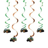 Creative Converting Tractor Time hangdecoratie swirls 61cm l 5 stuks Creative Converting Tractor Time hangdecoratie swirls 61cm l 5 stuks