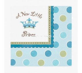 Servet A new little Prince 33x33cm 16 stuks
