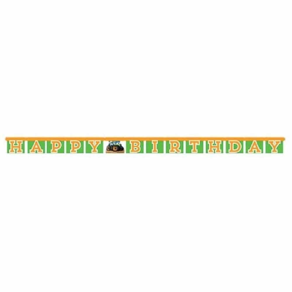 Creative Converting Tractor Time Letterlinger Birthday 168x11cm | per Unit Creative Converting Tractor Time Letterlinger Birthday 168x11cm | per Unit