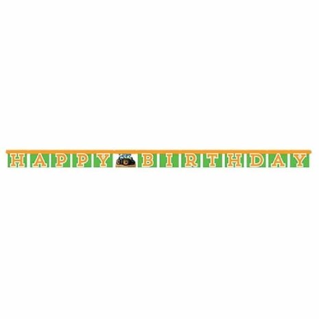 Creative Converting Tractor Time Letterlinger Birthday 168x11cm | per Unit Creative Converting Tractor Time Letterlinger Birthday 168x11cm | per Unit
