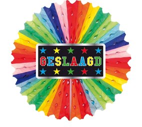 Honeycomb waaier geslaagd 50cm Honeycomb waaier geslaagd 50cm