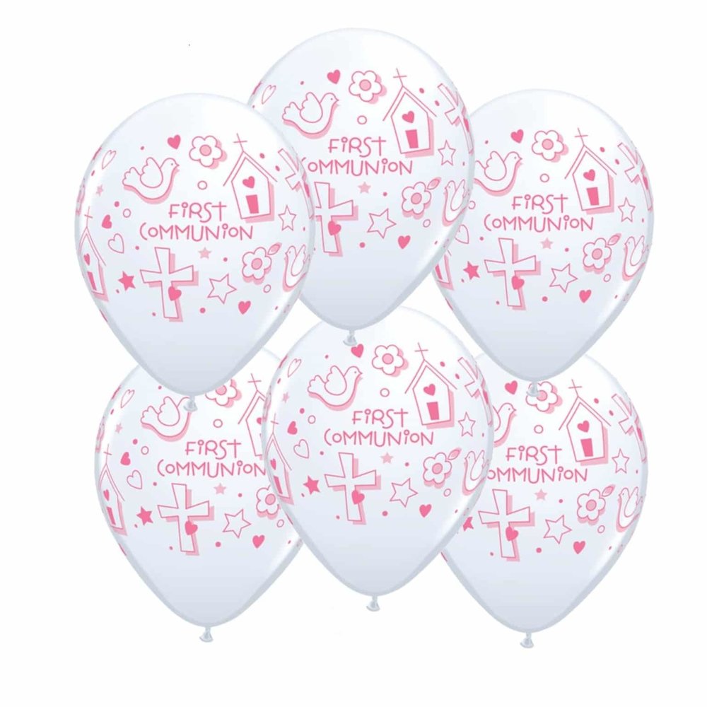 Balloon Communion Rose 25 pièces Balloon Communion Rose 25 pièces